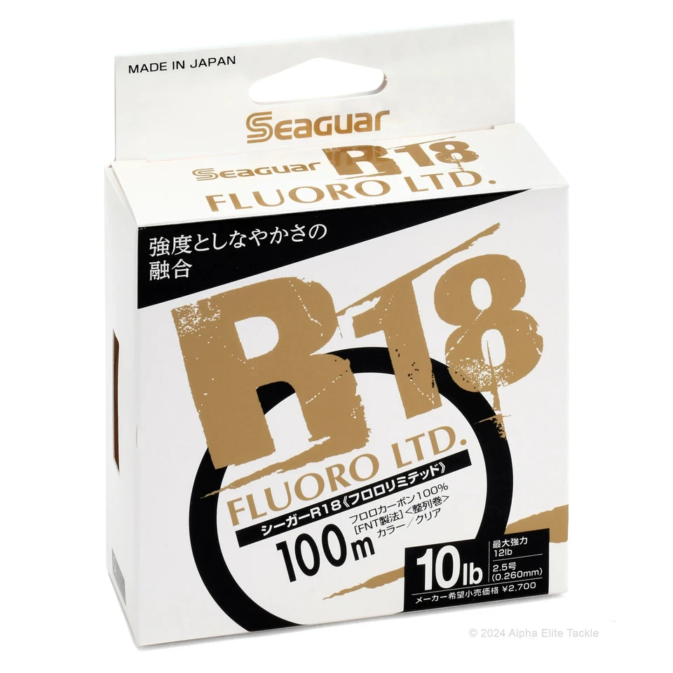 Línea de pesca de fluorocarbono Seaguar R18 LTD (JDM Seaguar Tatsu) Foto 1 de 1