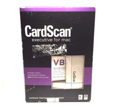 Boxed CardScan Executive V8 Scanner for PC/Mac - USB (1750381) - Image 1 of 3