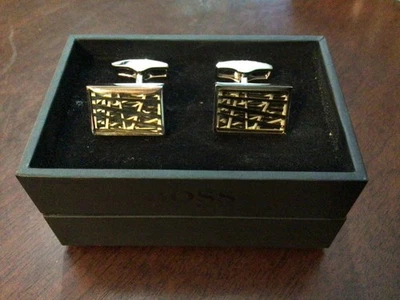 Gemelos rectangulares Hugo Boss con embalaje original Foto 1 de 4