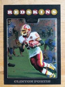 2008 Topps Chrome #TC35 Clinton Portis - Picture 1 of 2