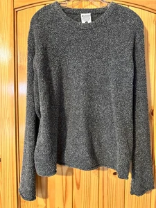 Ladies Columbia Black Sweater Sz L - Picture 1 of 1