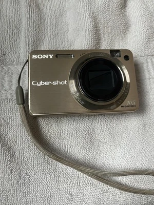 Cámara digital Sony Cyber-shot DSC-W170 10,1 MP dorada probada funcionando solo en Japón Foto 1 de 4