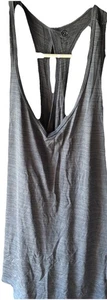 Camiseta sin mangas Champion DuoDry para mujer XXL gris malla negra atlética correr entrenamiento - Imagen 1 de 5