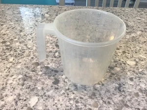 Vintage Anchor Hocking Plastic 4 Cup/1 Qt. Measuring Cup w/handle For Microwave - Picture 1 of 4