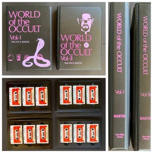 World of the OCCULT Vol 1 & 2 Walter R. Martin Cassette Audio Book 1974 12 Tapes - Picture 1 of 9