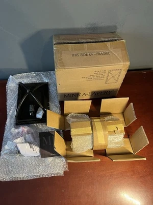 Бронзовое настенное бра 1 лампа Minka Lavery ML 1974-1 из коллекции Aspen - Изображение 1 из 4