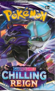 POKEMON SWSH Chilling Reign AMPLIFICADOR VACÍO - SIN TARJETA DENTRO - COMO NUEVO - Imagen 1 de 2