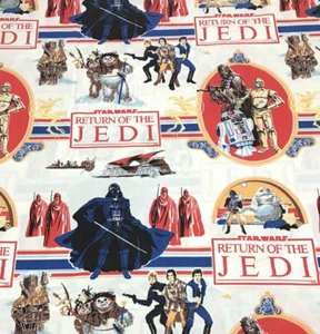 Vintage Star Wars Return Of The Jedi Single Duvet & Pillow Case Lucas Film 1983 - Picture 1 of 4