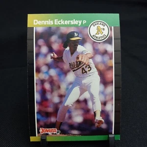 1989 Donruss # 67 Dennis Eckersley Oakland Athletics (1A675) - Picture 1 of 3