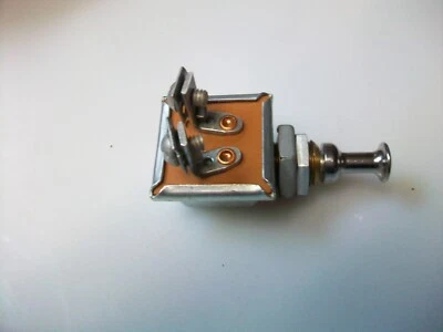 INTERRUPTOR PUSH-PULL COLE-HERSEE 5002 SPST Foto 1 de 4