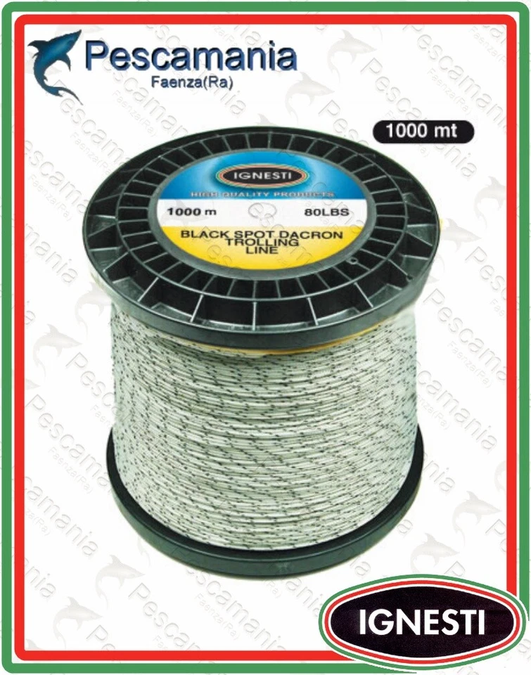 Dacron Ignesti trolling line 1000 metri (1093 yards) - Imagen 1 de 1