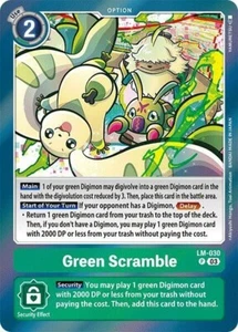 Green Scramble - LM-030 NM - Digimon TCG - Bild 1 von 1
