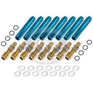 ADJUSTABLE PUSH ROD TUBES SET W/ SEALS VOLKSWAGEN T1 BUG BEETLE T2 BUS GHIA T3 - Picture 1 of 1
