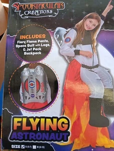 Spooktacular Creations Kids Flying Astronaut Suit Halloween Dress Up Roleplay... - Picture 1 of 1