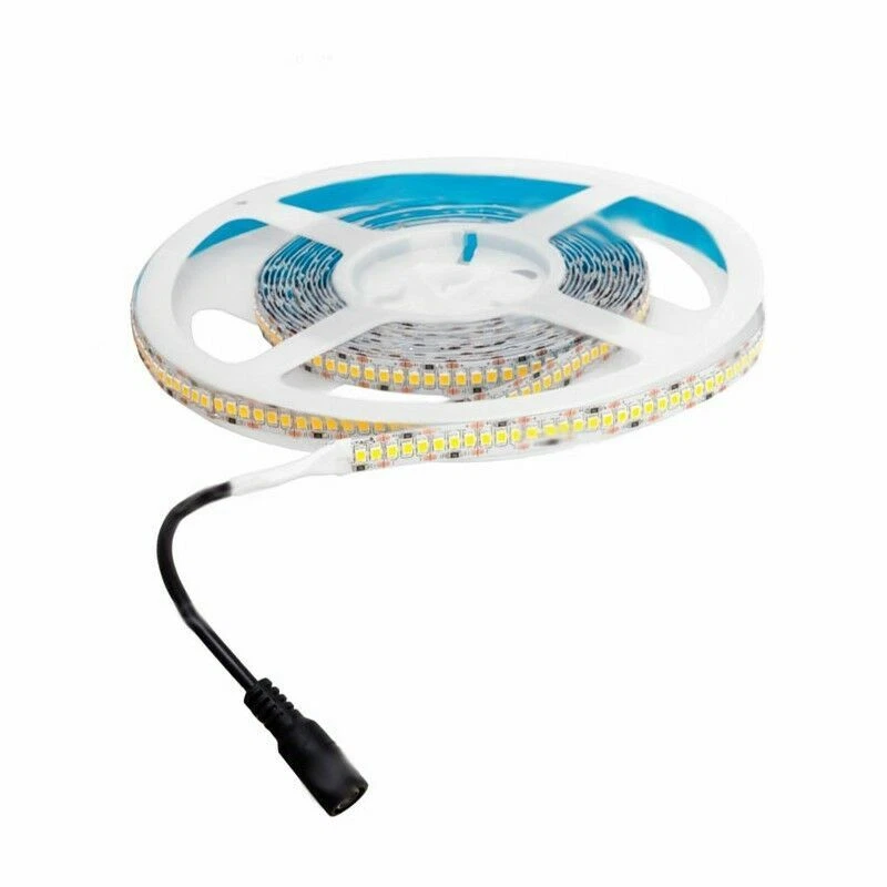 Striscia 1200LED SMD2835 strip 5M Alta luminosita 8100 lumen 90w 12v 240 led/mt - Immagine 1 di 1