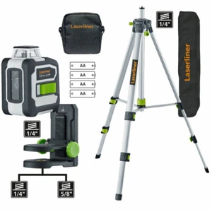 Laserliner láser de línea CompactLine láser G360 set láser de línea 360° con trípode - Imagen 1 de 6