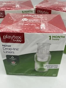 Playtex Baby Stilleinlagen Drop-Ins Einlagen 1 Monatsvorrat 150 Einwegeinlagen 3 Boxen - Bild 1 von 2