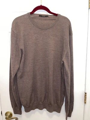 Gucci Wool Taupe  Crewneck Sweater Size XL Made in Italy GORGEOUS - Image 1 of 4