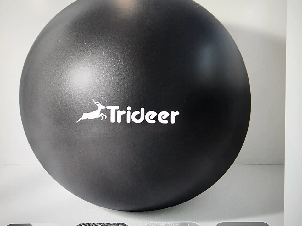 New Trideer Mini exercise PILATES BALL black 9" 23cm - Image 1 of 1