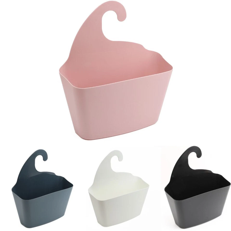 VALUEPOUND Bathroom Storage Caddy Basket with Self-Draining Design Easy-to-Clean