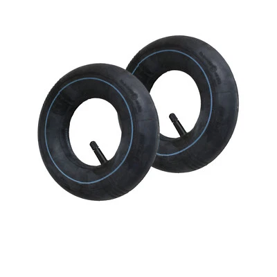 STRICKER-ROLLEN 2 Stück Schlauch f. Reifen 260 x 85 mm 3.00-4 AV Gerade Sackkarren Sackkarrenrad