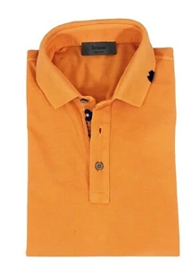POLO IN PIQUET A MEZZA MANICA CON RICAMO - SCONTO 20% - FERRANTE - ARANCIO - Foto 1 di 5