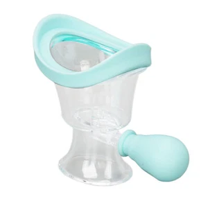 (Blue)Eye Wash Cup Silicone Squeeze Controllable Accurate Cleaning Eye Wash BX5 - Picture 1 of 22