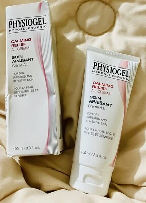 CREMA CALMANTE ALIVIO AI Fisiogel para Piel Seca o con Picazón Avon Retirado ¡Nuevo! Nuevo en caja Foto 1 de 3