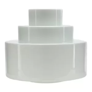 Opal Hochzeitstorte Glas heller Schirm mit 145 mm Fitter Ausschnitt - Bild 1 von 2