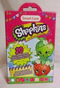 *2BOXES* SHOPKINS Sterile Bandages Bandaids Assorted,4 Designs Sports Gift NIB - Picture 1 of 5