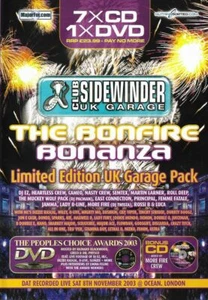 Sidewinder - The Bonfire Bonanza -  UK Garage CD Pack - Picture 1 of 1