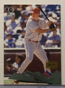 2000 Pacific Omega Premiere Date #107 Travis Lee #26/77