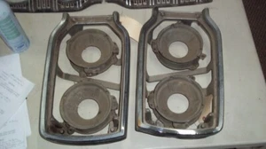 1965 DODGE MONACO HEADLIGHT BUCKET PAIR COMPLETE 1 YEAR RARE MOPAR 65 - Bild 1 von 4