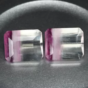 11.35ct Wow! Stunning Beautiful 100% Natural Afghan Bi Color Fluorite Earth Mine - Picture 1 of 2