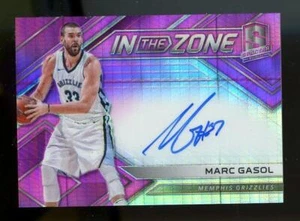 MARC GASOL 2017-18 PANINI SPECTRA PRIZM IN THE ZONE AUTO #11/25 - Picture 1 of 1