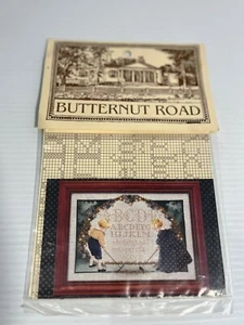 Butternut Road Cross Stitch Chart “Children’s Garden” Vintage 1992 NOS Unopened - Picture 1 of 5