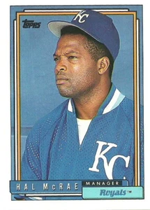 Hal McRAE KANSAS CITY ROYALS #519 - TOPPS CASI NUEVO-COMO NUEVO 1992 - Imagen 1 de 2