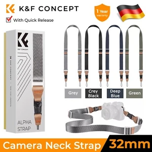 K&F Concept 3 en 1 Correa de hombro para cámara Correa de transporte universal Cinturón para el cuello Collar - Imagen 1 de 48