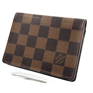 Louis-Vuitton Monogram Card Holder Damier PVC Auth CA1021#0484 - Picture 1 of 19