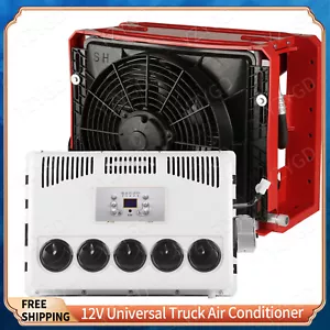 Truck Cab Air Conditioner Split AC 12V 12000 BTU For Semi Trucks Bus RV Caravan - Picture 1 of 13