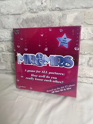 Mr & Mrs TV Show Board Game by University Games 2008 (10 yrs+) - New & Sealed - Image 1 of 3