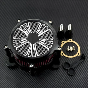 Modified Air Cleaner Red Intake Filter Fit For Harley Softail 00-15 Touring 00 - Picture 1 of 7