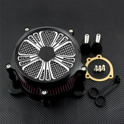 Modified Air Cleaner Red Intake Filter Fit For Harley Softail 00-15 Touring 00 - Image 1 of 4