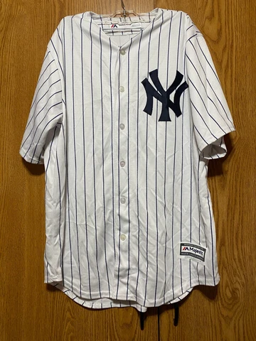 Majestic New York Yankees Men's Jersey MLB Genuine Merchandise Size L Cover