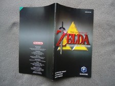 Notice manuel gamecube legend of ZELDA collector's edition 1 2 ocarina majora's