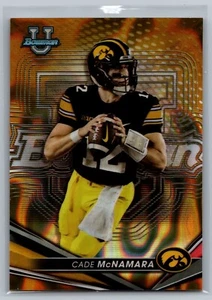 Cade McNamara 2022 Bowman Best U Gold Lava SP/75 #88 Iowa Hawkeyes Clr Match - Picture 1 of 2