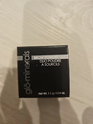 glo Minerals Brow Powder Duo AUBURN 1.1 g./0.04 oz. New In Box - Image 1 of 4
