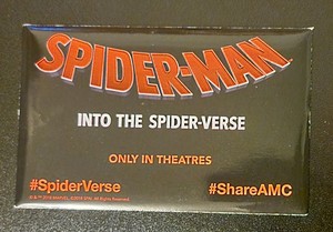 (1) Unopened Pack: AMC Spider-Man INTO THE SPIDER-VERSE Trading Cards (3 Cards)