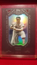 JOHNNY MIZE 2009 Topps Sterling burgundy refractor /10 St. Louis Cardinals MLB