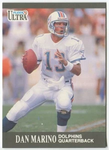 1991 Fleer Ultra #88 Dan Marino Miami Dolphins - Picture 1 of 2